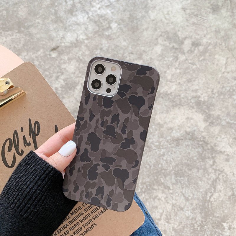 Coque rigide à motif camouflage pour iPhone - Shopbyshopima